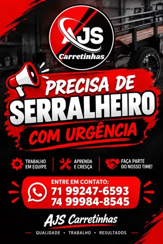 Vaga para serralheiro