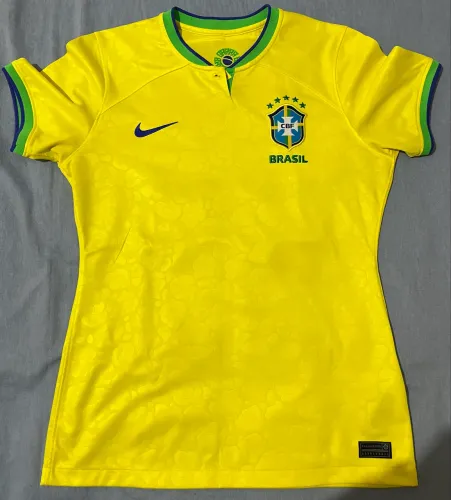 Camiseta feminina Seleção Brasileira original