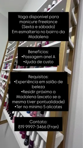 VAGA MANICURE TRADICIONAL
