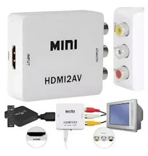 Adaptador Conversor HDMI Para AV