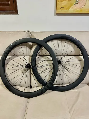Rodas em carbono para bike de Speed peril 50!