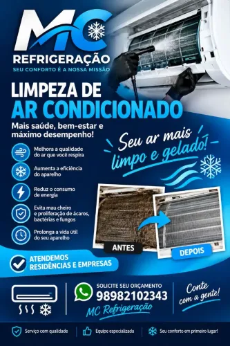 Limpeza de ar condicionado