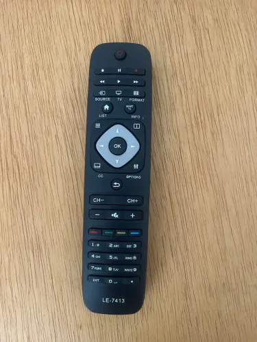 Controle remoto de tv  para Smart TV Philips, modelo LE-7413
