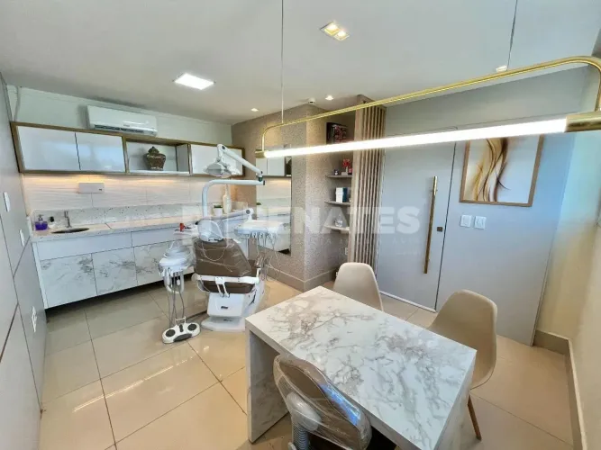 Sala comercial mobiliada no Tirol Way Office - pronta para seu negócio.