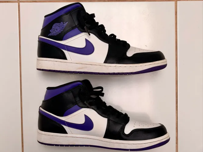 [ORIGINAL] Air Jordan 1 Mid Dark Iris - 42.5 BR