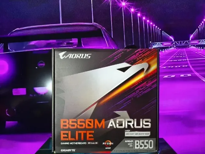 Placa Mae Gigabyte B550M Aorus Elite Rev. 1.3