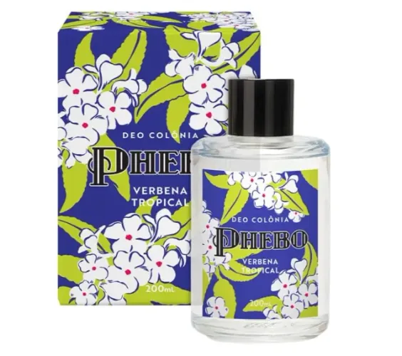 Phebo Deo Colônia, Verbena Tropical, 200ml