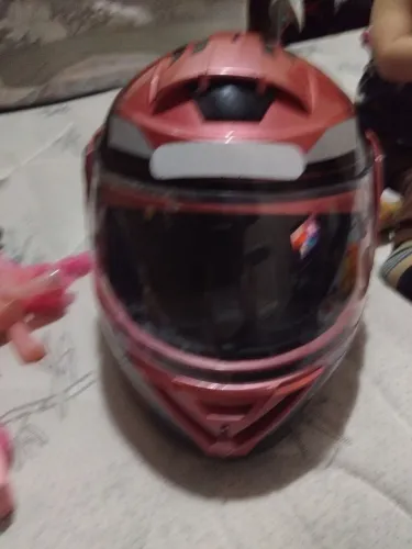 Capacete rosa