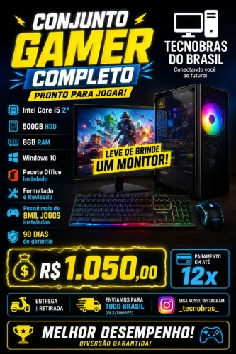 Computador Gamer Core I5 Completo 