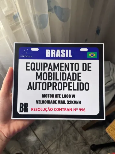 Placa bike elétrica