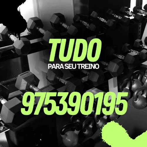 Barra para anilha e halter olímpica 
