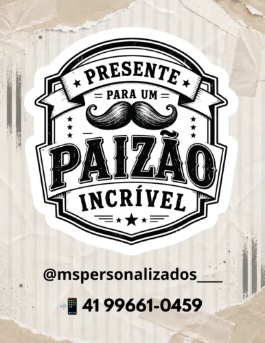 Presentes dia dos pais