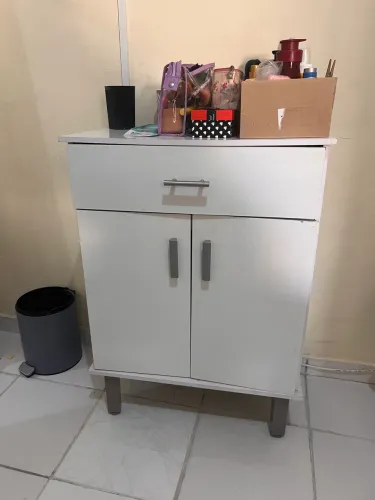 Aparador Bancada Estante Balcão Cozinha Base Micro Ondas Multiuso