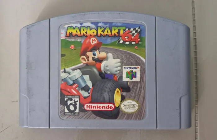Fita nintendo 64 Mario kart 64