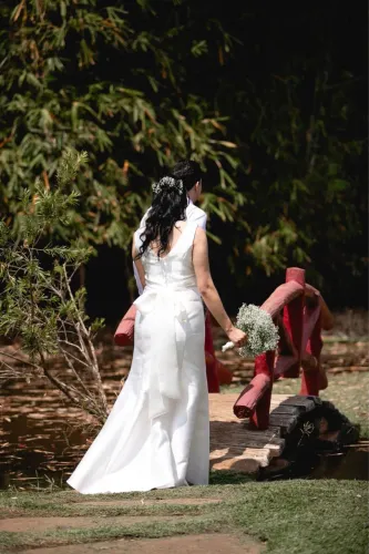 Vestido de Noiva Minimalista