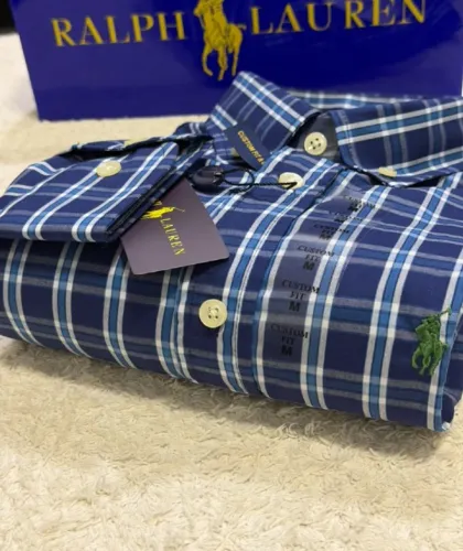 Camisa Manga Longa Polo Ralph Lauren - Tam. GG