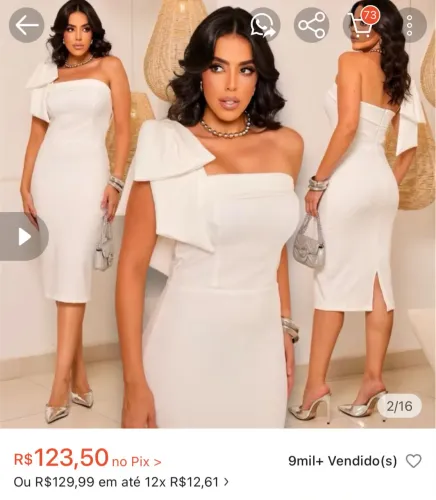Vestido mídi