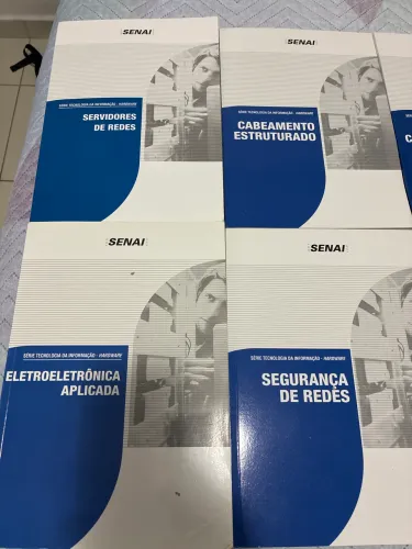 Kit Livros de Serviços de Rede Curso Completo
