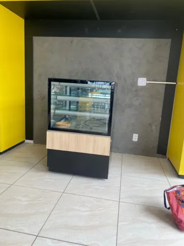 Bancada Quente e Frio P/Conveniencia de Posto 