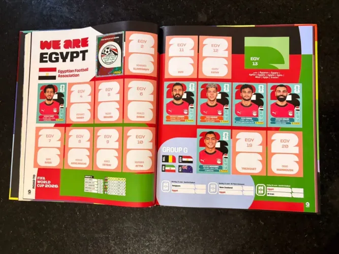 Álbum capa dura copa 2026