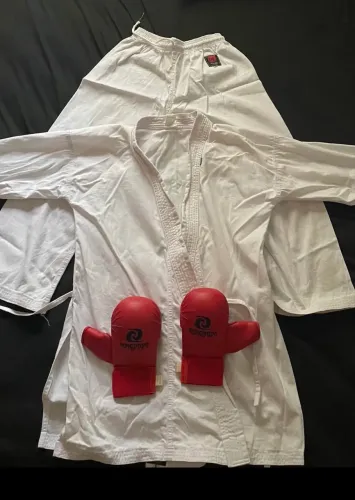 Kimono e Luva infantil Para Karatê 
