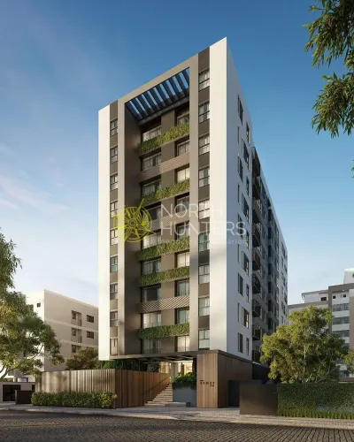 Condomínio SENSE no bairro América - Joinville SC, apartamentos 1 suíte + 02 dormitórios c