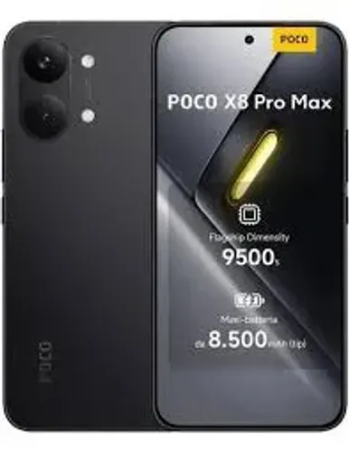 Xiaomi Poco X8 Pro Max Preto 256gb 12gb Ram Dual Sim