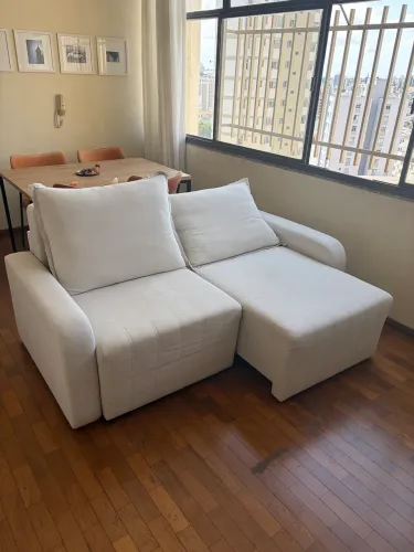 Sofá Retrátil Linho 1,9m