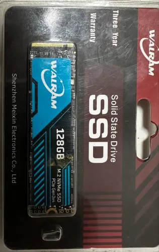 Nvme m2 128gb wallram