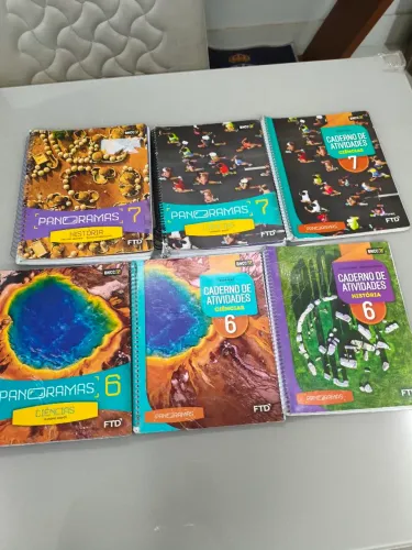 Livros Panoramas 7 ano 6 ano 