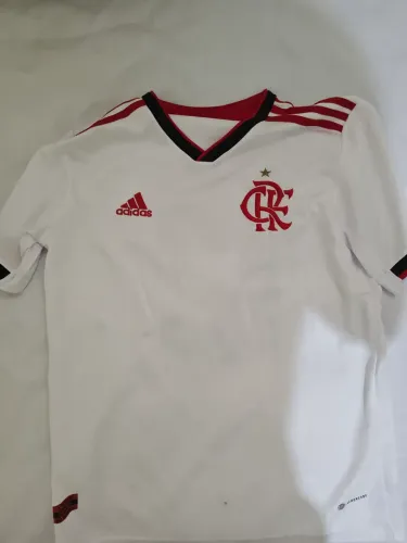 Camisa 2 CR Flamengo 22/23-Branco Adidas - Branco