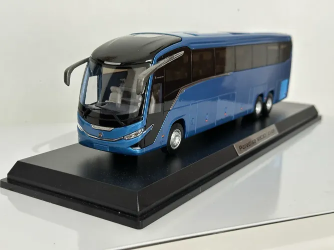 Miniatura ônibus marcopolo G8 1/42 novo na caixa = torino wsi Tekno conrad nzg G7 G6