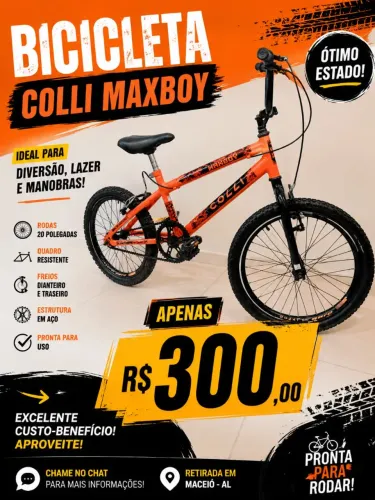 Bicicleta aro 20 masculino