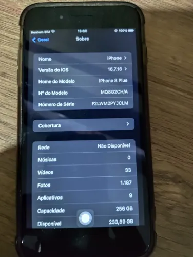 Iphone 8 plus 256GB