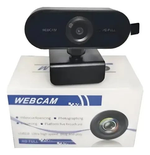 Webcam Full HD 1080p com Áudio *NOVO*