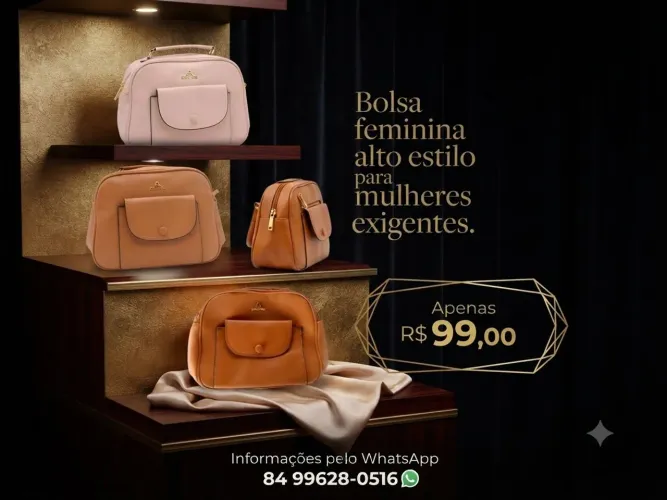 Bolsa tiracolo feminina tiracolo para ocasiões especiais
