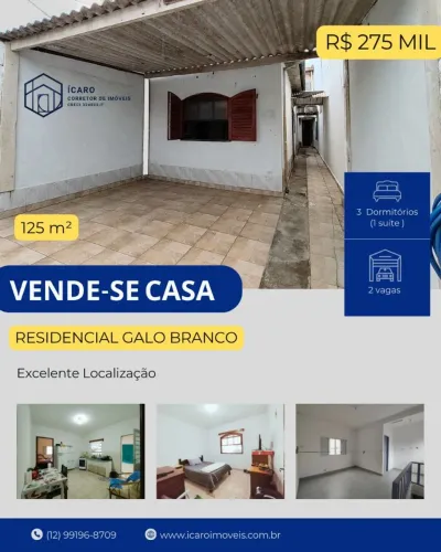 Casa Residencial Galo Branco