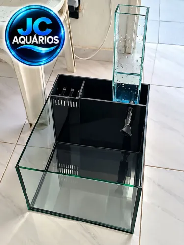 Aquário novo com sump interno