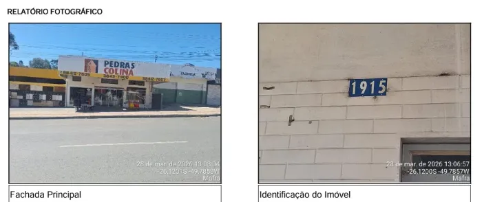 Oferta recomendada Loja no Jardim America, Mafra - SC, Nº 1915, 500m² | Leilão