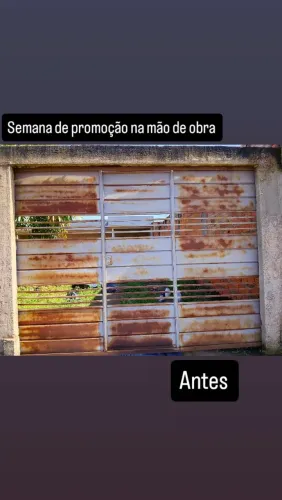 Vende se pintura de portão e pintura de casa