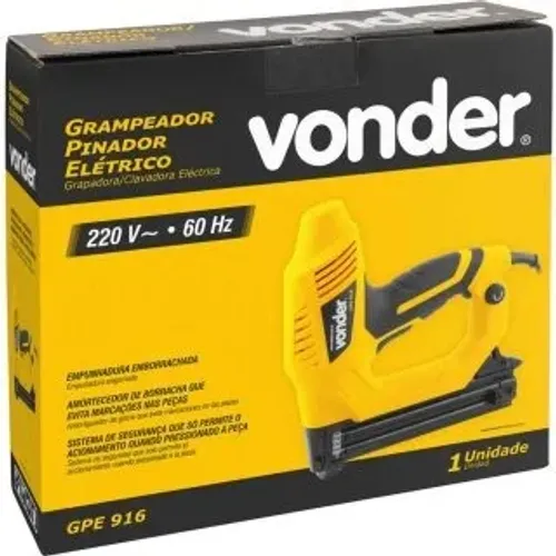 Grampeador e pinador elétrico 220v ( Vonder )