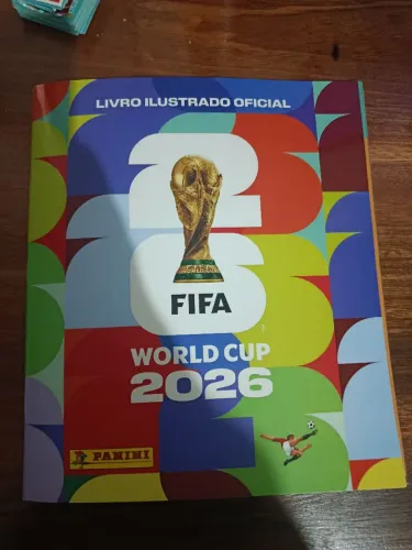 Álbum da copa 2026 capa fina