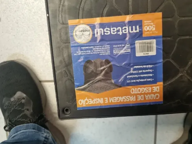 Caixa Passagem e Inspeção de Esgoto Preta Resistente preco u itario de 29,00