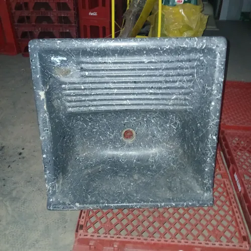 Tanque Lavar Roupas Cinza bojo 60x60