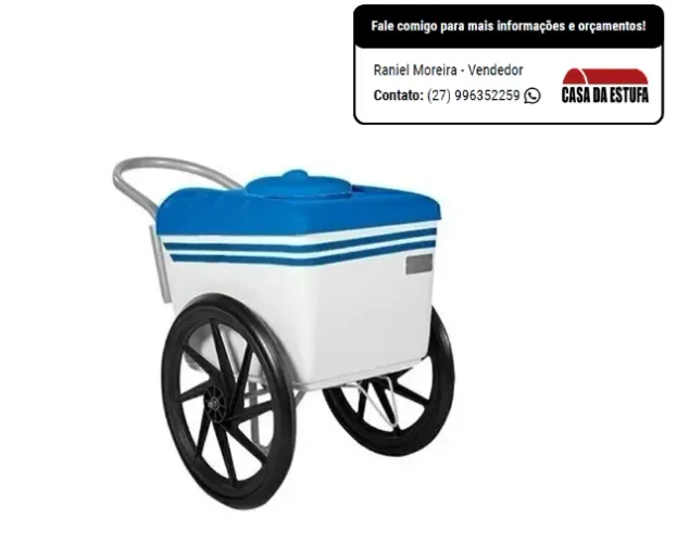 Carrinho de Sorvete e Picolés T350 Thermototal