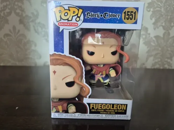 Figura Funko Pop! Animation. Black Clover. Fuegoleon #1551