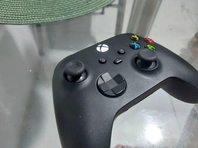Controle xbox series x + pilhas recarregaveis duracell