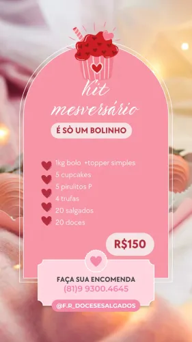 Kit mesversario 