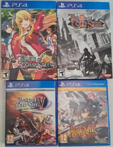 Coleção Trails of Cold Steel para PS4