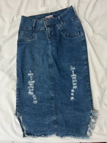 Saia jeans